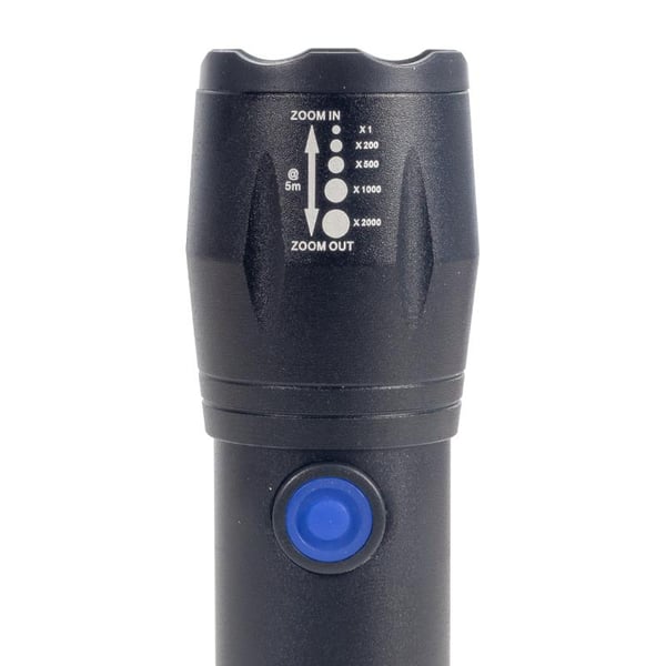 GREYDER GD-333 METAL FLASHLIGHT POWER LEDLİ ŞARJLI EL FENERİ