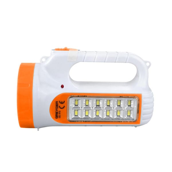 GREYDER GD-410 SOLAR ŞARJLI 3 WATT 12 LED EL FENERİ IŞILDAK Fiyatı - Merter Elektronik