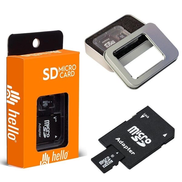 HELLO 16 GB METAL KUTULU MICRO SD HAFIZA KARTI