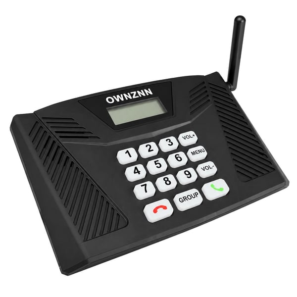 HELLO 2AS5R ZNNF60 DC 5V 1A KABLOSUZ INTERCOM SİSTEMİ 18 KANAL KAPALI DEVRE SESLİ İLETİŞİM ÇÖZÜMÜ Fiyatı - Merter Elektronik