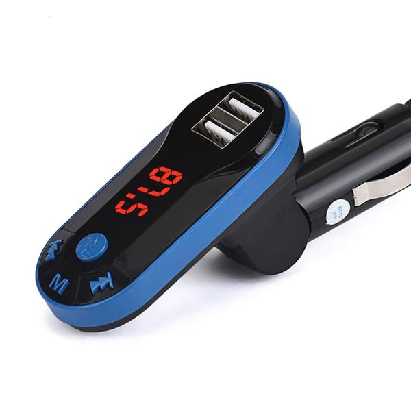 Hello HL-19683 FM Modulatör Çift USB/SD/MP3 12-24 Volt Bluetooth Hafızasız Fm Transmitter Fiyatı - Merter Elektronik