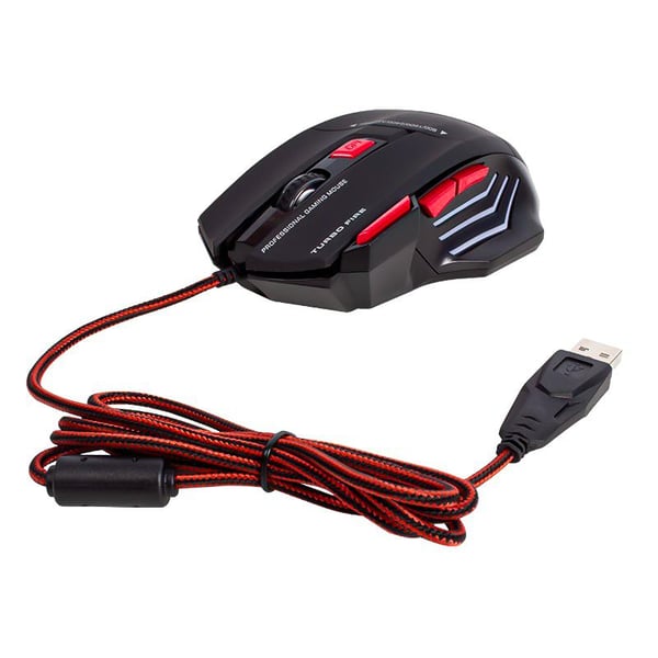 HELLO HL-39 OPTİK KABLOLU 800/1200/1600/2400 DPI GAMING MOUSE   MOUSE PAD