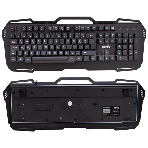 HELLO HL-4730 KABLOLU OYUNCU GAMING KLAVYE