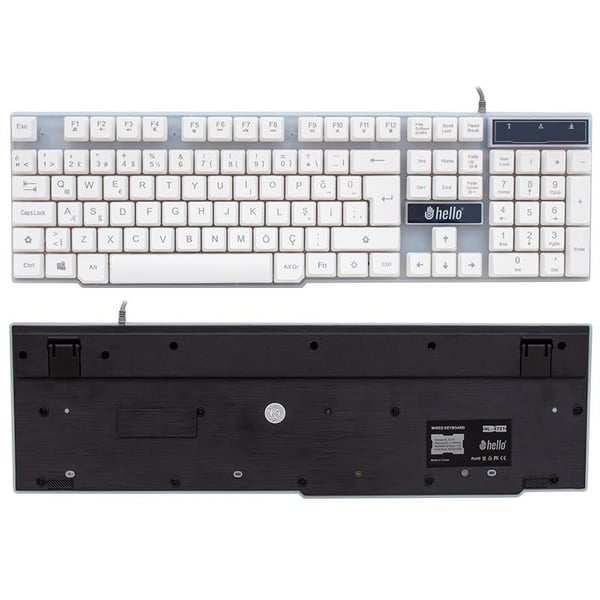 HELLO HL-4731 KABLOLU OYUNCU GAMING KLAVYE