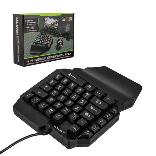 HELLO JCHF-68 KLAVYE + MOUSE BLUETOOTH GAMEPAD OYUNCU 4IN1 SET