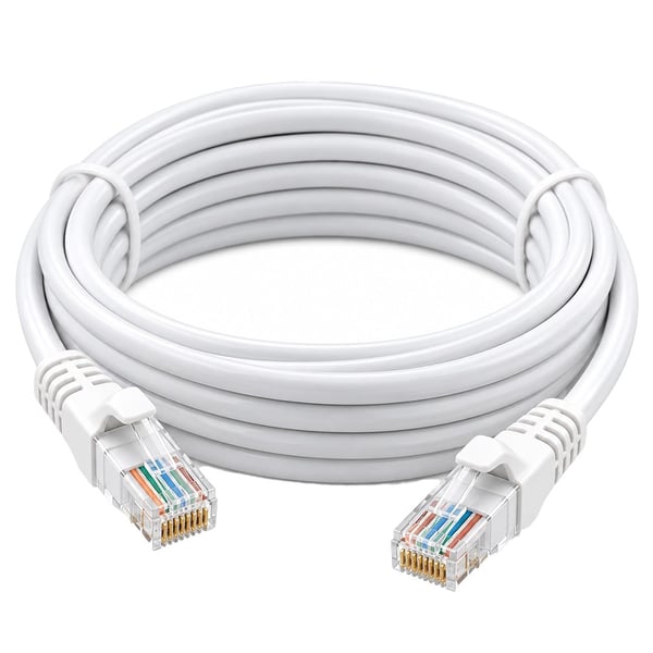 HERZ BEYAZ CAT6 10 METRE RJ45 PATCH NETWORK ETHERNET İNTERNET KABLOSU Fiyatı - Merter Elektronik