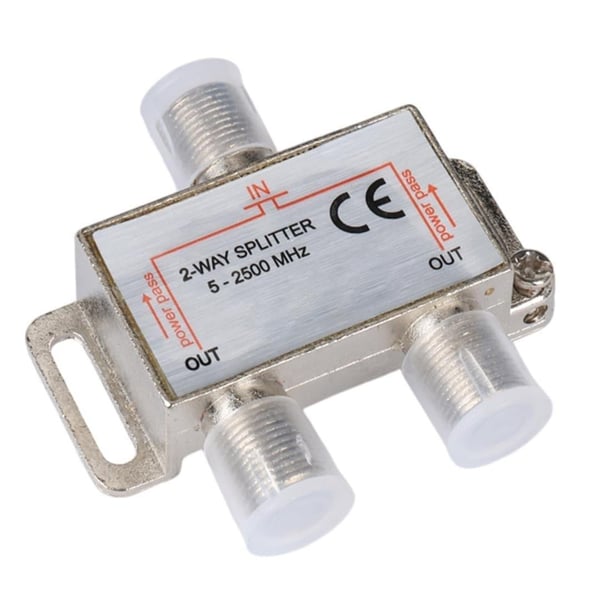 HERZ 1/2 ANTEN SPLITTER 5-2500 MMHZ POWERPASS