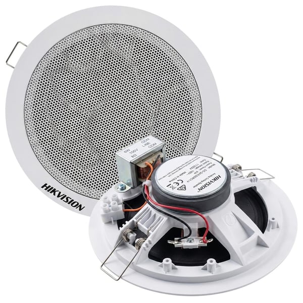 HIKVISION DS-QAE0206G1-V 6 WATT ANALOG ASMA TAVAN HOPARLÖR Fiyatı - Merter Elektronik