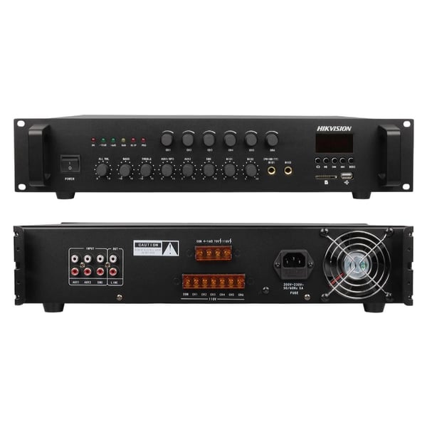 HIKVISION DS-QAE0A120G1-VB6 120 WATT ANALOG AMPLIFIKATÖR Fiyatı - Merter Elektronik