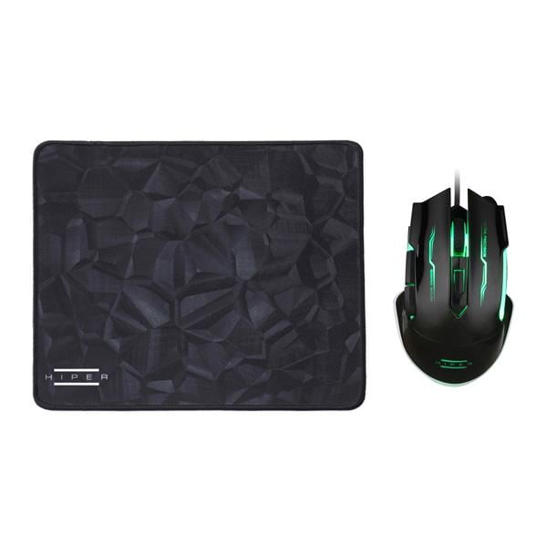 HIPER BLACK WIDOW X20 GAMING MOUSE MOUSEPAD SETİ