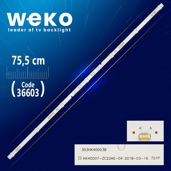 Hk40d07-Zc22ag-04 7s1p 303hk400038 7 Ledli – Led Tv Bar Fiyatı