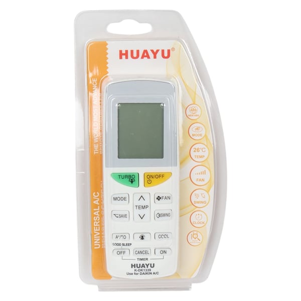 Huayu K-DK1339 Daikin Universal Klima Kumanda Fiyatı - Merter Elektronik