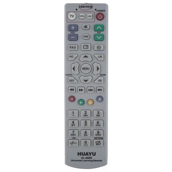 HUAYU KA HL-695 ÖĞRENEBİLEN AKILLI KUMANDA (TV-UYDU-DVD)