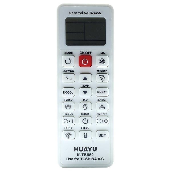 HUAYU KK K-TB650 TOSHIBA UNIVERSAL AKILLI KLİMA KUMANDASI