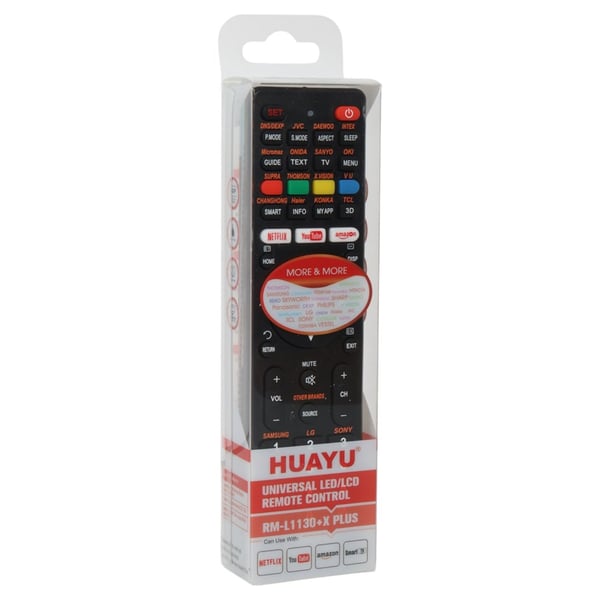 Huayu Rm-L1130 + X Plus Siyah Universal Lcd Led Tv Kumanda Fiyatı - Merter Elektronik