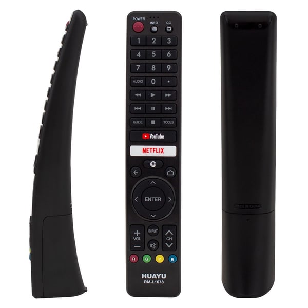 Huayu RM-L1678 Sharp Netflix-Youtube Tuşlu Lcd-Led Tv Kumanda Fiyatı - Merter Elektronik