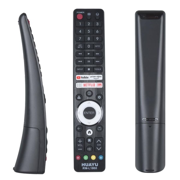 Huayu Rm-L1868 Unıversal Sharp Netflıx-Youtube-Prıme Vıdeo Tuşlu Lcd-Led Tv Kumanda - Merter Elektronik
