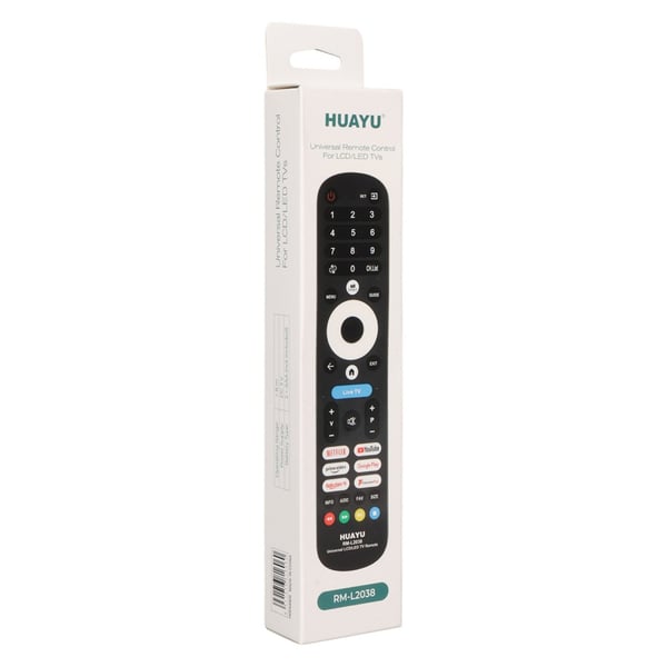 HUAYU RM-L2038 NETFLIX-YOUTUBE-DISNEY-PRIME VIDEO TUŞLU LCD-LED TV KUMANDA Fiyatı - Merter Elektronik