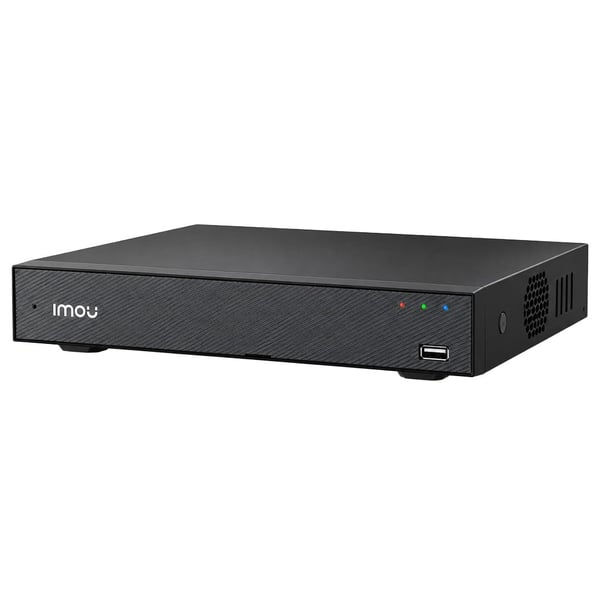 IMOU VR-N110-4P-8A0E N110-4P 4K HDMI + 1080P VGA · H.265 DAHİLİ MİKROFON & HOPARLÖR  4 POE 10 KANAL NVR KAYIT CİHAZI