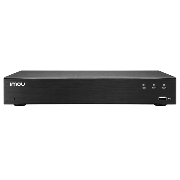 IMOU NVR-N236-16P-8A0E N236-16P 4K HDMI + 1080P VGA · H.265 DAHİLİ MİKROFON & HOPARLÖR 16 POE 36 KANAL NVR KAYTI CİHAZI