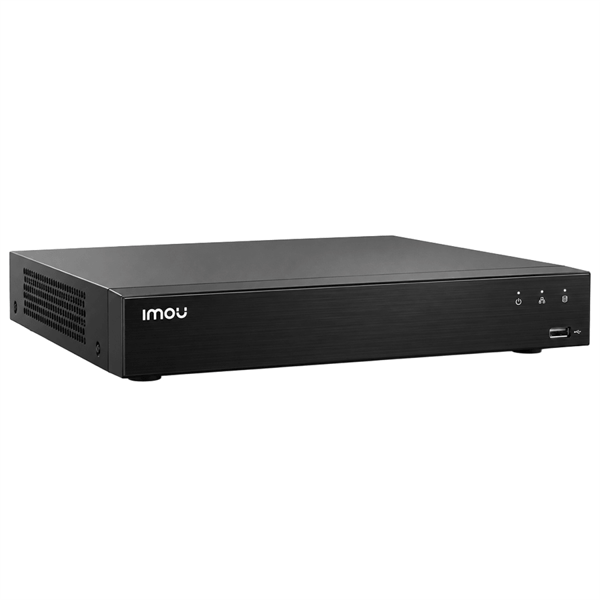 IMOU NVR-N236-16P-8A0E N236-16P 4K HDMI + 1080P VGA · H.265 DAHİLİ MİKROFON & HOPARLÖR 16 POE 36 KANAL NVR KAYTI CİHAZI