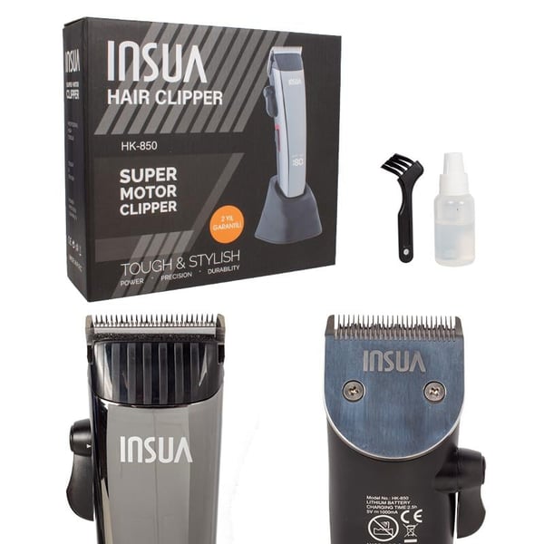 INSUA HK-850 ŞARJLI SAÇ KESME TIRAŞ MAKİNESİ