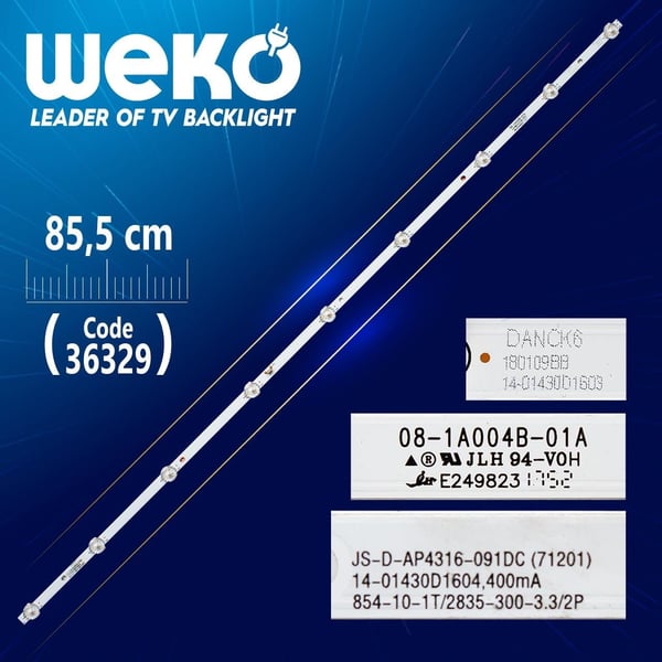JS-D-AP4316-081DC  9 LEDLİ 85,5 CM