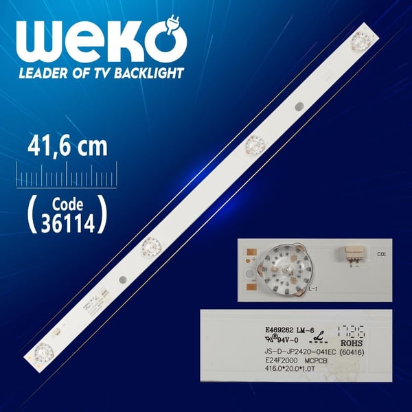 JS-D-JP2420-041ECC (60416) 4 LEDLİ 41.6 CM