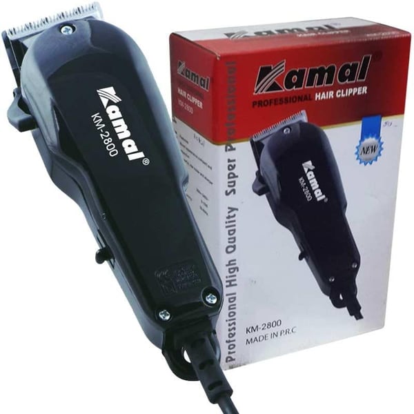 KAMAL KM-2800 ELEKTRİKLİ SİYAH SAÇ KESME MAKİNESİ