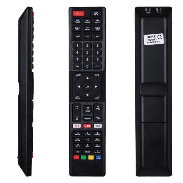 Kl Awox Netflıx-Youtube Tuşlu Lcd - Led Tv Kumanda - Merter Elektronik