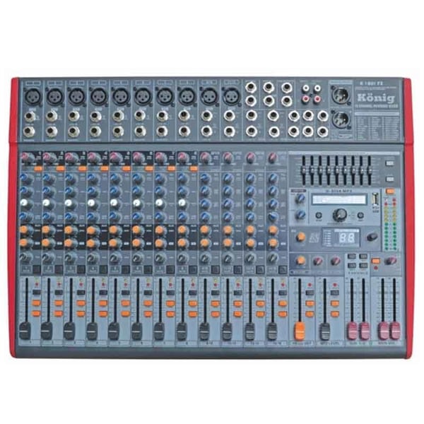 KÖNİG K-1600FX 16 KANAL DECK MIXER