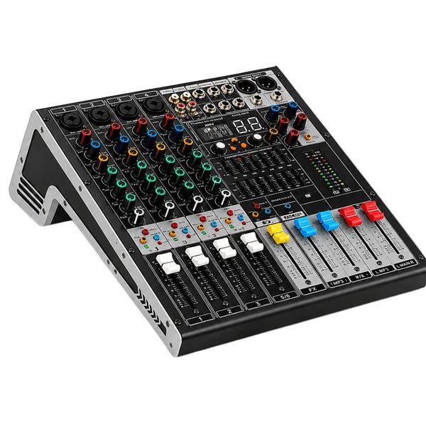 KÖNİG KX-4 4 KANAL 2 AUX GİRİŞ USB - MP3 - BT DESTEKLİ 9 DSP 2X7 BAND EQ DEC MİXER Fiyatı - Merter Elektronik