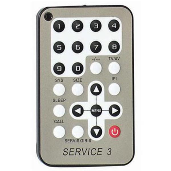 KS/35 SHOV SERVİS UYDU KUMANDASI