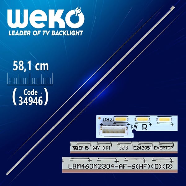LBM460M2304-AF-6(HF)(0)(R) - 58.1 CM 92 LEDLİ - (WK-775)