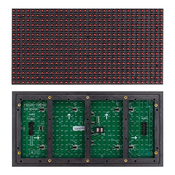LED PANEL P10 16X32 KIRMIZI