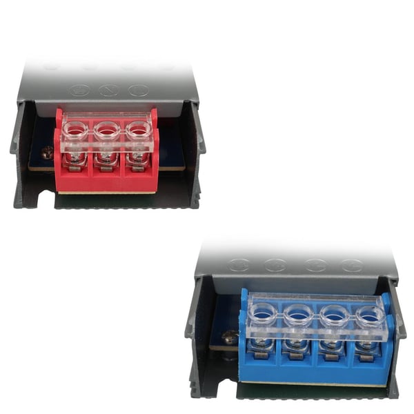 LEDX 12 VOLT 33 AMPER 238X50X23 MM ULTRA SLIM METAL KASA ADAPTÖR