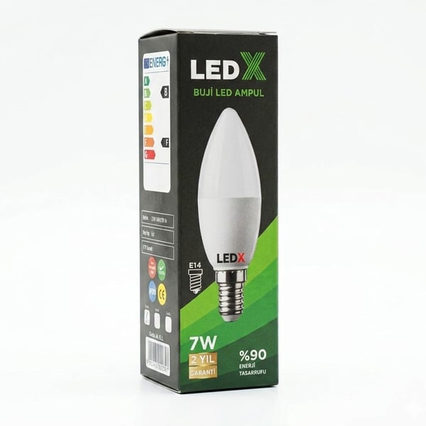 LEDX AL-EEL 7 WATT BUJİ LED AMPUL