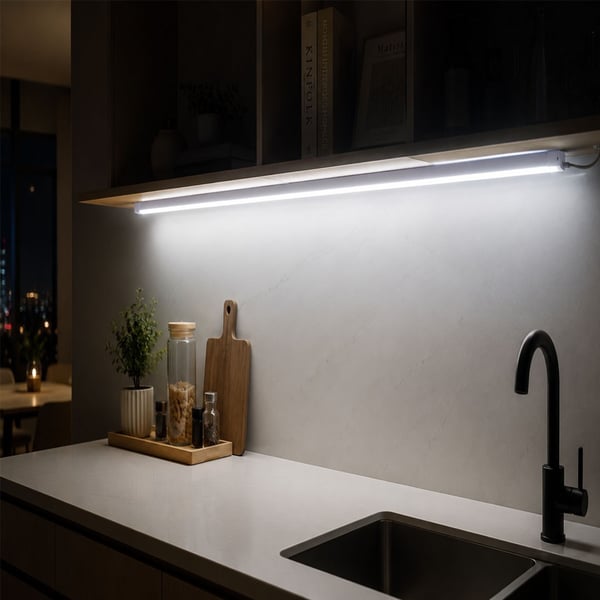 LedX AL-EXTK40 220 Volt - 40 Watt 6500K 120 Cm Beyaz Led 2'li Paket Kristal Bant Armatür Fiyatı - Merter Elektronik