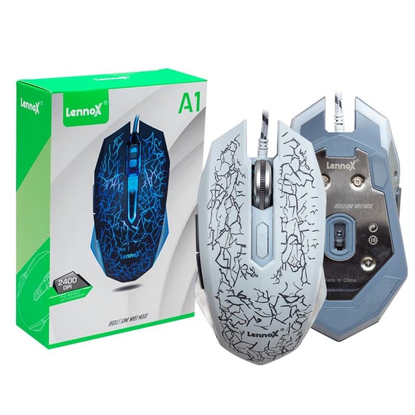 LENNOX A1 2400 DPI KABLOLU GAMING MOUSE
