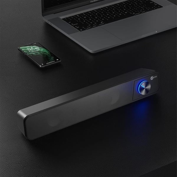 LENOVO LECOO DS111 SİYAH KABLOLU 6 WATT BLUETOOTH STEREO SOUNDBAR SPEAKER - HOPARLÖR