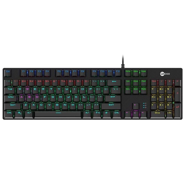 LENOVO LECOO KG1101 RGB AYDINLATMALI MEKANİK GAMİNG OYUNCU KLAVYE