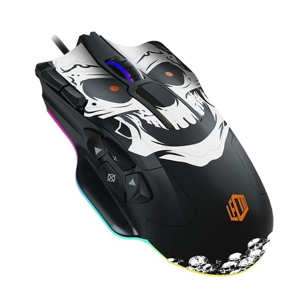 LENOVO LECOO MG1102 8200 DPI 10 MAKRO TUŞLU KABLOLU RGB GAMING MOUSE MOUSEPAD