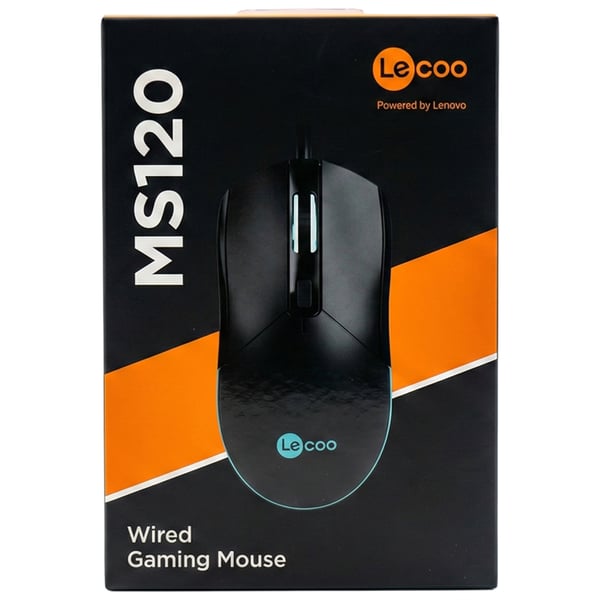 Lenovo Lecoo MS120 2400 DPI RGB Aydınlatmalı Kablolu Gaming Mouse Fiyatı - Merter Elektronik