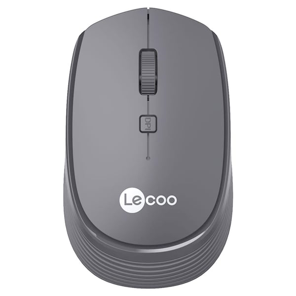 LECOO WS202 KABLOSUZ 1200DPI 4 TUŞLU GRİ OPTİK MOUSE