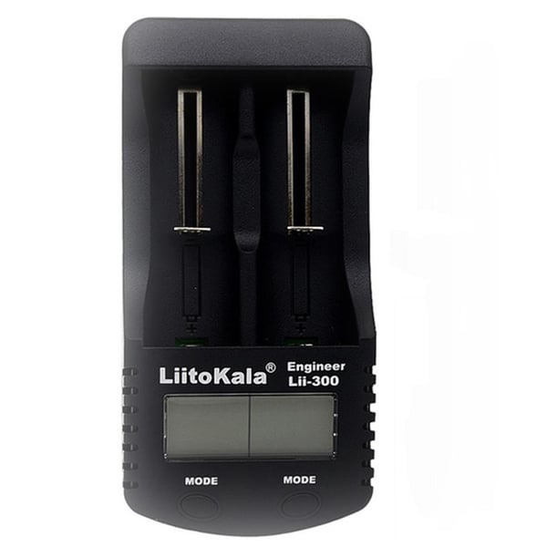 LIITOKALA LII-300 UNİVERSAL 18650/21700/26650/18350/AA/AAA/Nİ-MH/Nİ-CD AKILLI İKİLİ PİL ŞARJ CİHAZI
