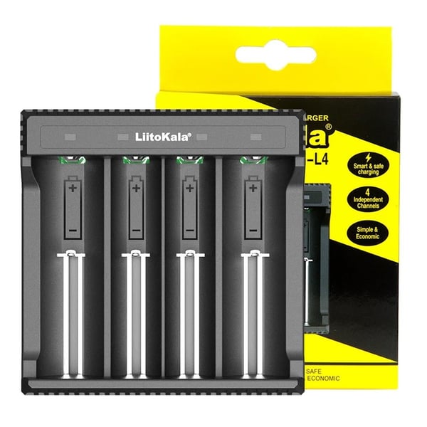 LIITOKALA LII-L4 UNİVERSAL AA/AAA/18650/14500/123A AKILLI DÖRTLÜ PİL ŞARJ CİHAZI ALETİ
