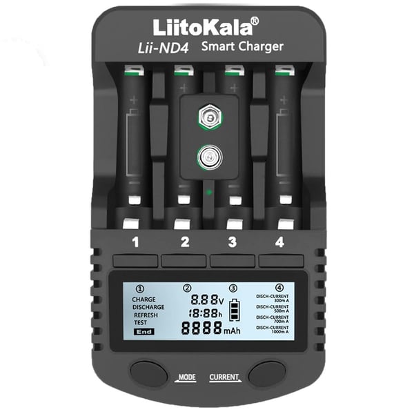 Liitokala LII-ND4 Pil Şarj Cihazı Fiyatı - Merter Elektronik