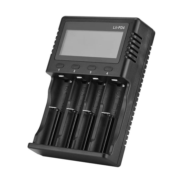 LIITOKALA LII-PD4 UNİVERSAL AA/AAA/18650/14500/123A AKILLI DÖRTLÜ PİL ŞARJ CİHAZI ALETİ