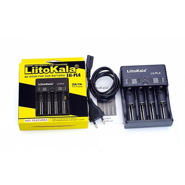 LIITOKALA LII-PL4 UNİVERSAL AA/AAA/18650/14500/123A AKILLI DÖRTLÜ PİL ŞARJ CİHAZI ALETİ