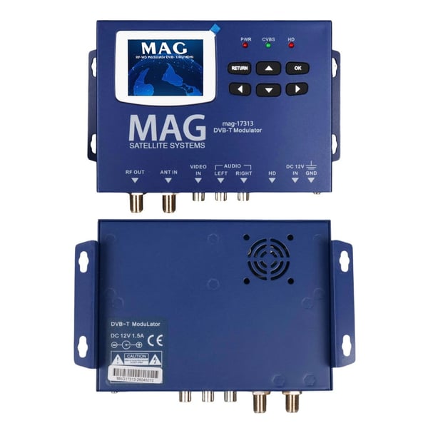 Mag MG-17313 Lcd Ekranlı Hd-Rf Converter Full Hd Dvb-T Encoder Modülatör (Dvb-T/Av/HDMI)             Fiyatı - Merter Elektronik